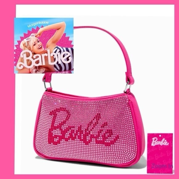 BARBIE DIAMANTÉ HANDBAG 2023 by CLAIRES - LIMITED EDITION 🩷🩷 - Picture 1 of 6